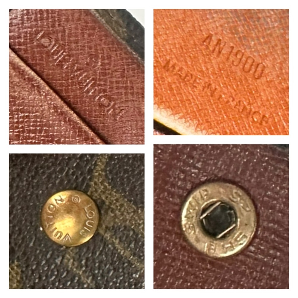 💯 LOUIS VUITTON Monogram Bifold Wallet on Chain (Black Clover) - Picture 9 of 13